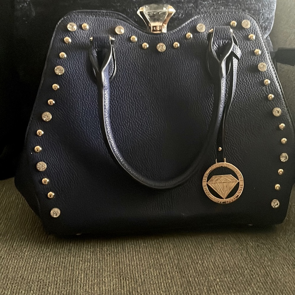 Navy Blue Purse